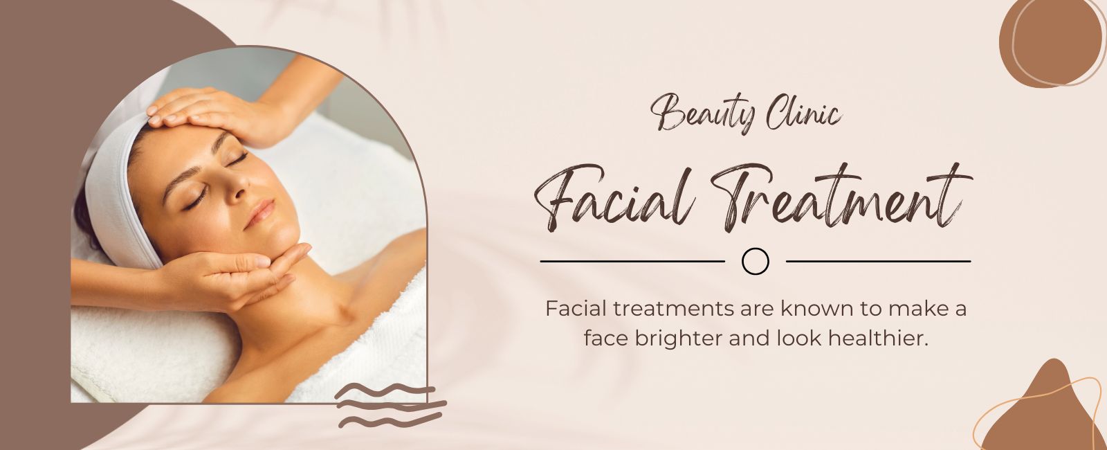 cream bohemian facial treatment banner (1600 x 650 px)
